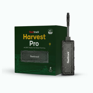 Fleettrack Harvester AI GPS Tracker for Tractors | Smart Farming GPS