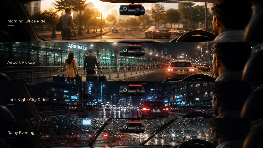 The Best Dual Dash Cam for Rideshare Drivers: Protect Every Trip