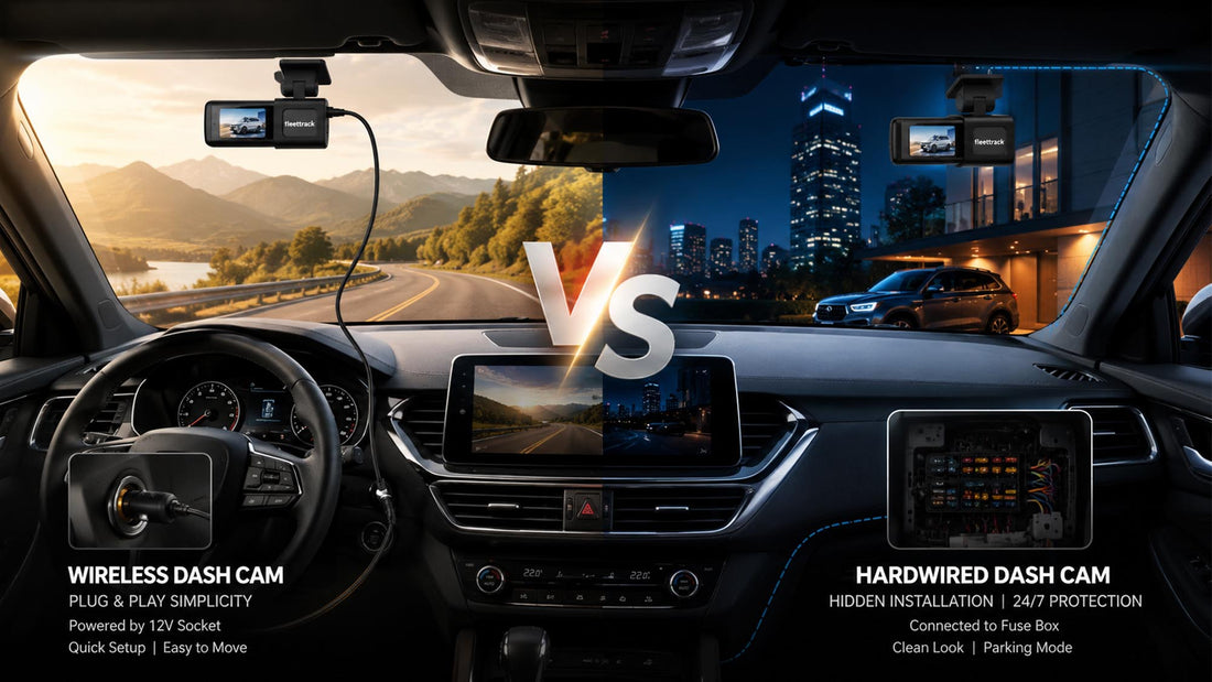 Wireless vs Hardwired Dash Cams: Which Is Right for Your Car?