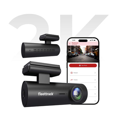 2K Front Dashcam – Fleettrack fleet telematics product