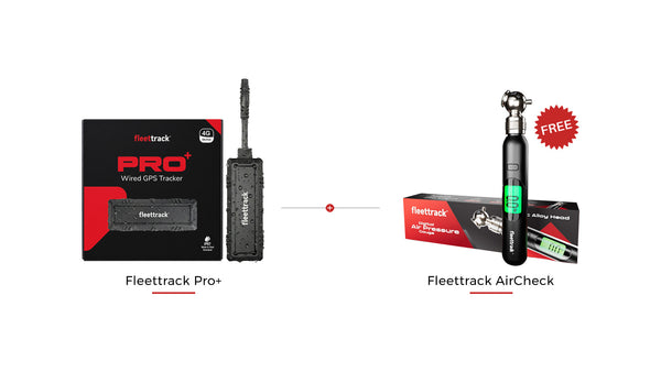 Fleettrack Pro+ 4G GPS Tracker + Free AirCheck