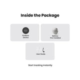 Fleettrack FindOne™ Lite Bluetooth GPS Tracker | No SIM, 2-Year Battery, Live Tracking
