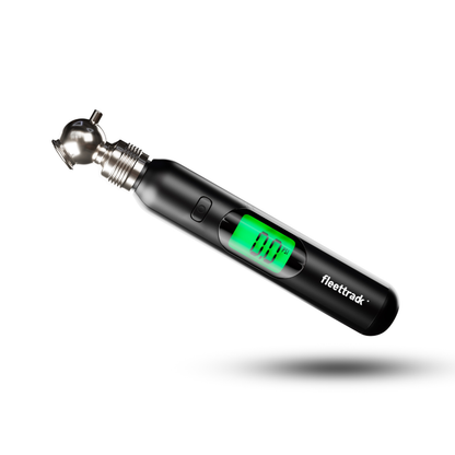 Fleettrack AirCheck - Digital Tyre Pressure Gauge (Zinc alloy head)