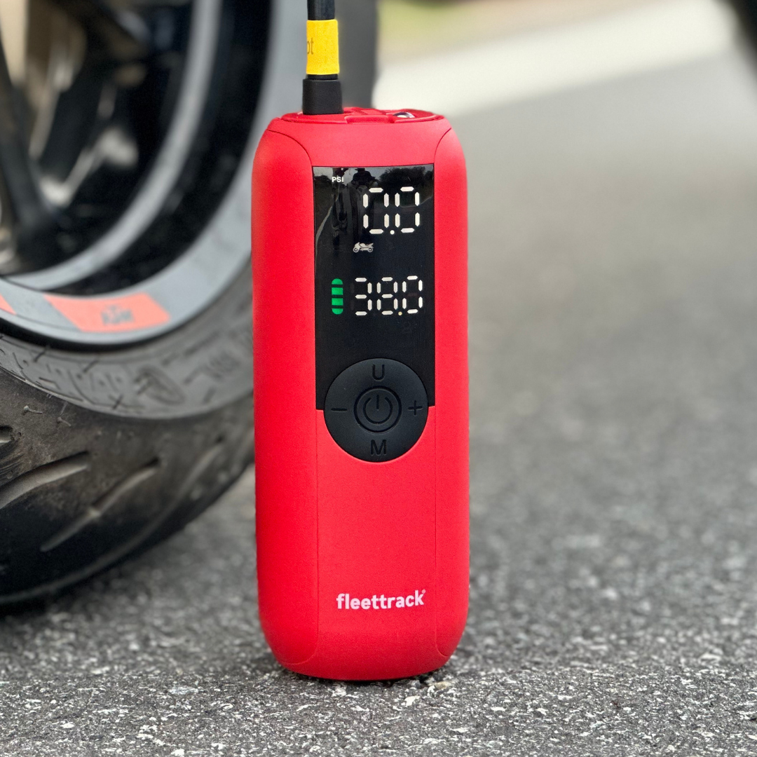 Tyre Inflator for Bike and Car, 4000 mAh Battery