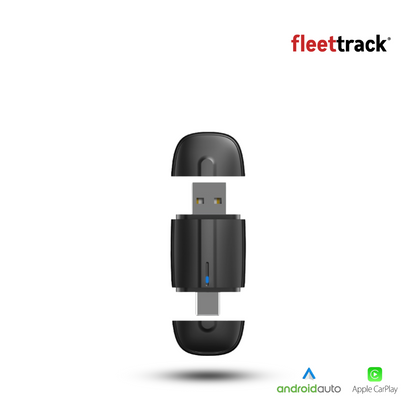 Fleettrack Connect™ 2-in-1 CarPlay Adapter | Wireless CarPlay & Android Auto