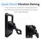 ORCA FC3 PRO Waterproof Handlebar Phone Mount | Vibration-Dampening Bike Holder