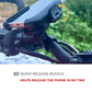 Fleettrack Care -Bike/Motorcycle/Scooter Mobile Holder with quick release buckle and Vibration Controller