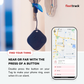 Fleettrack Tag | BT Tracker| Find Keys,Wallets,Luggage,Pets,Gadgets etc| Loud 98 dB Sound| BT 5.0 |Upto 18 Month Battery | Extra Lanyard | No SIM Needed