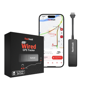 Fleettrack Pro™ Wired GPS Tracker | For Car, Bike, Scooter, Truck, Bus with 15+ Premium Features