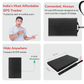 Fleettrack ID Card 4G GPS Tracker – Easy to carry for Kids, Students, Senior Citizens & Field Staff  | Live Tracking | 1000 mAH Battery