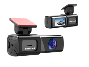 Fleettrack F9 Dual Dashcam | 4K Front + 1080p Rear, Sony STARVIS, HDR Night Vision