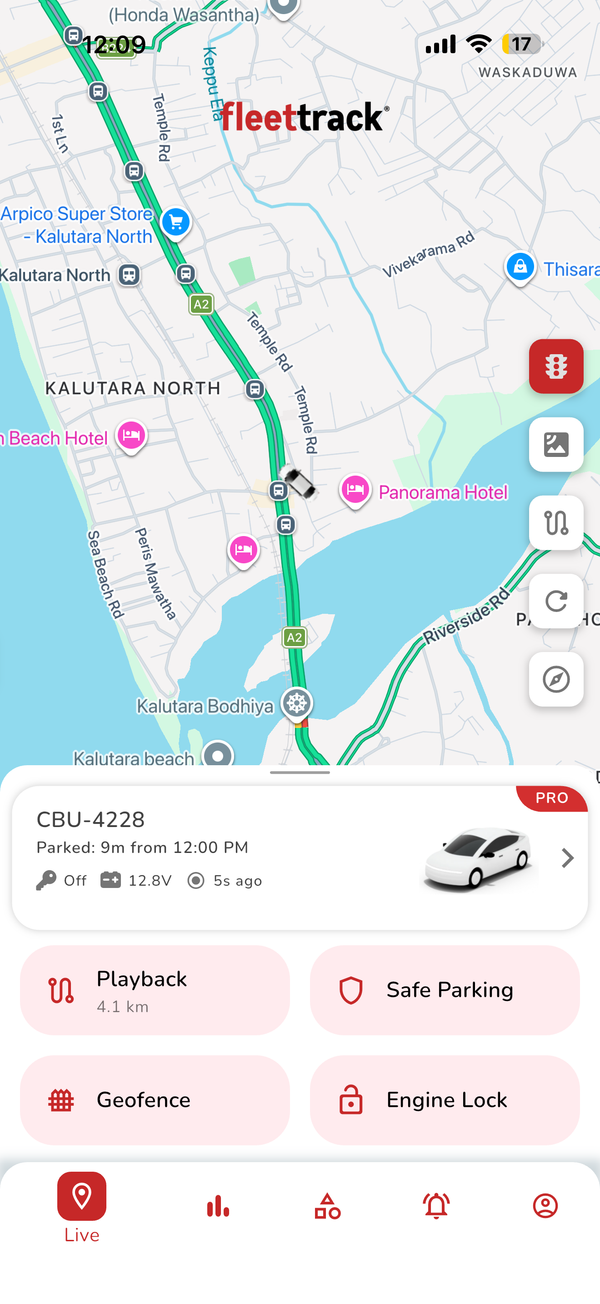 Real-Time Live Tracking