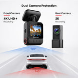 Fleettrack F11 Ultra Duo 4K Dashcam | ADAS | Built-in GPS | Sony STARVIS | Front 4K + Rear 2K | 5GHz WiFi | 512GB Support