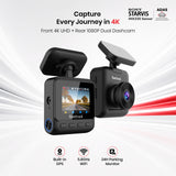 Fleettrack F11 Ultra Duo 4K Dashcam | ADAS | Built-in GPS | Sony STARVIS | Front 4K + Rear 2K | 5GHz WiFi | 512GB Support