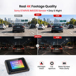 Fleettrack F11 Ultra Duo 4K Dashcam | ADAS | Built-in GPS | Sony STARVIS | Front 4K + Rear 2K | 5GHz WiFi | 512GB Support