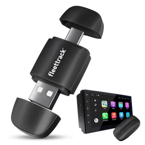 Fleettrack Connect™ 2-in-1 CarPlay Adapter | Wireless CarPlay & Android Auto