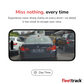 Fleettrack DashCam for Car | Real 2K with HDR Imaging | F1.8 Large Aperture | GPS Logger | Night Owl Vision | Voice Control, WiFi | Optional Parking Mode | Upto 128GB Supported