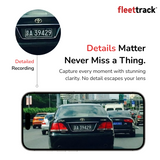 Fleettrack Real 2K WiFi Dashcam | HDR Recording | Voice Control | Night Vision | App Connectivity | Supports 128GB