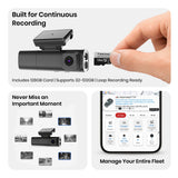 Fleettrack DR01 4G Dashcam | Supports Up to 3 Cameras (Rear Optional)