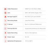 Fleettrack DR01 4G Dashcam | Supports Up to 3 Cameras (Rear Optional)