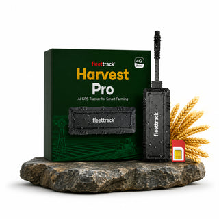 Fleettrack Harvester AI GPS Tracker for Tractors | Smart Farming GPS