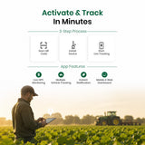 Fleettrack Harvester AI GPS Tracker for Tractors | Smart Farming GPS