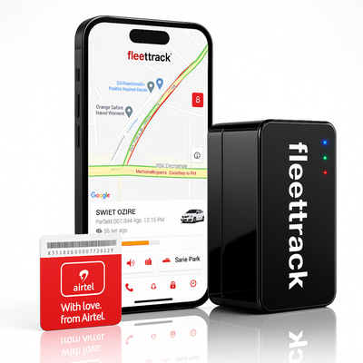 Fleettrack Ultra™ Wireless GPS Tracker | 10000mAh Battery, Magnetic, Live Tracking
